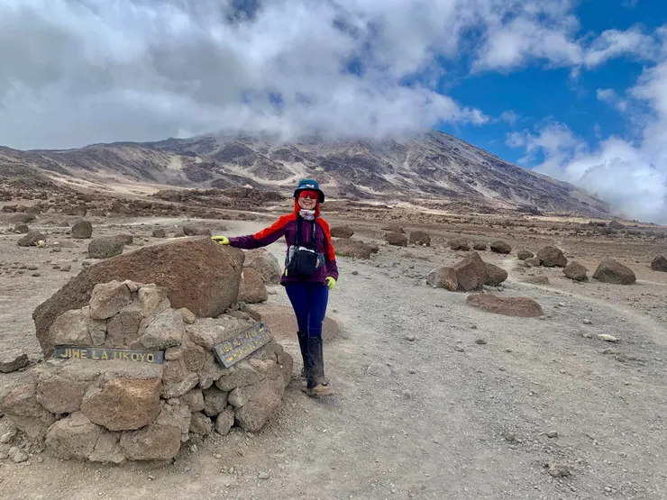 五天四夜的登山行程