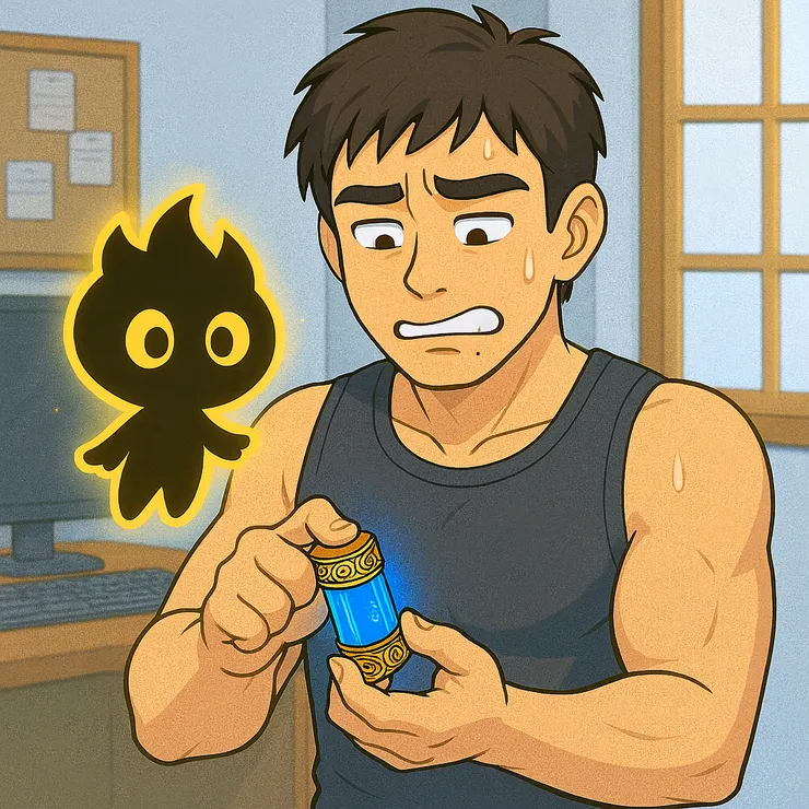 「這東西打不開啊，小金。」