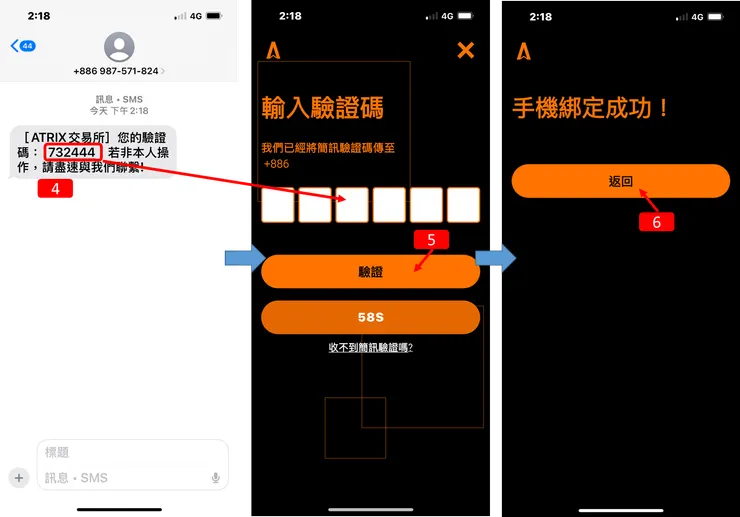 ATRIX交易所推薦碼：FS4Z。註冊、手機綁定、身份驗證、銀行綁定，使用教學