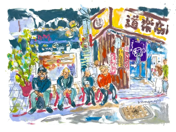 老公友人今年二月來台灣探望他：友誼的見證