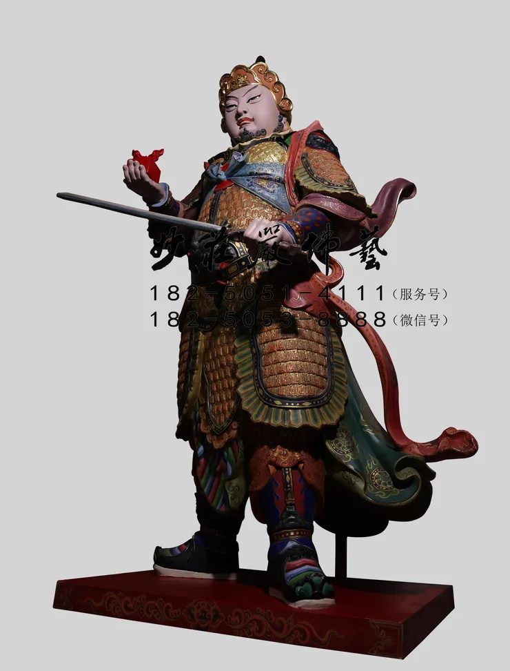 鄧元帥神像右側實拍圖