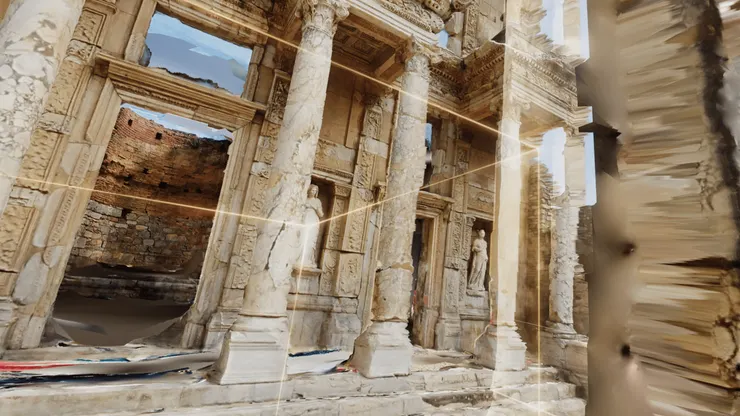 《Shadowtime》將體驗重心放在虛體空間的互動體驗，而非理解一段故事、劇情。（圖片來源：https://www.kff.tw/en/film/content/4586）