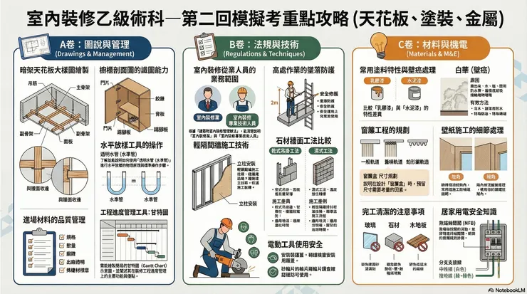 NotebookLM 室裝乙級模考試卷-2(資訊圖表供參，有些中文字顯示不出來)