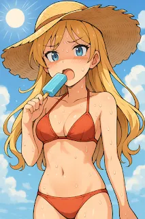 暑假在外面行走，白開水就是一個基本款，沒有期待反而才能享受到外面的風景，尤其是因為天氣熱的時候，通常會有萬里無雲的藍天可以欣賞。就光看著湛藍的天空，同時也是一個祝福的大好時機。所以說，不必急著去批判別人的做法，運用自身的價值觀來衡量別人的行為，又能如何呢？