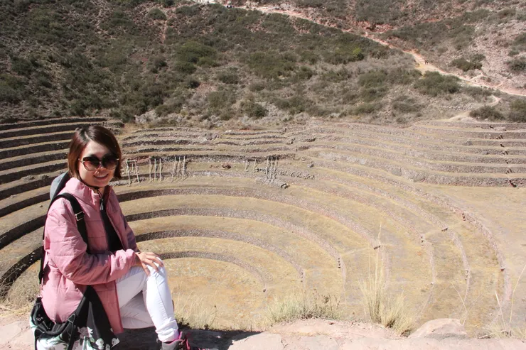 實際參觀的留影