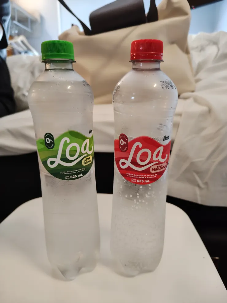 味道很重的加味氣泡水