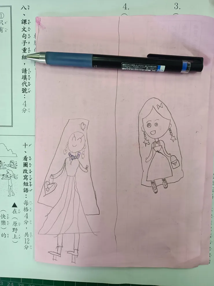 兩個華麗的女生