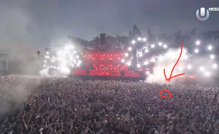 對照轉播畫面大約的位置