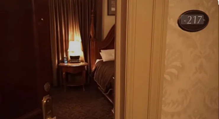 『217 號房』是史坦利酒店最具代表性的靈異房間。