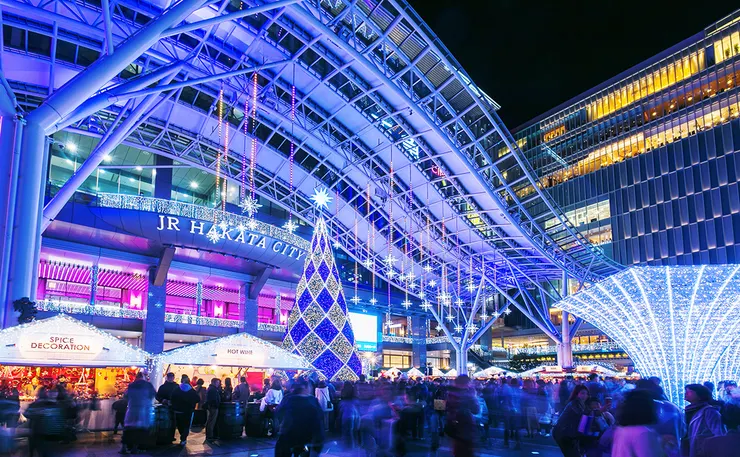 博多站前聖誕市集(圖片來源:活動官方網站)