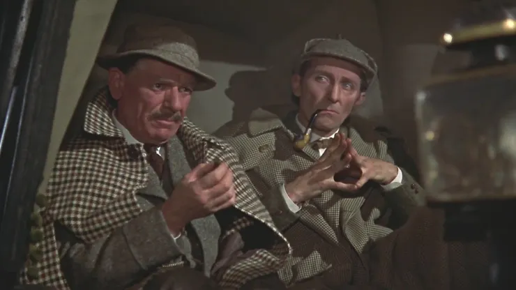 Peter Cushing的福爾摩斯與André Morell的華生