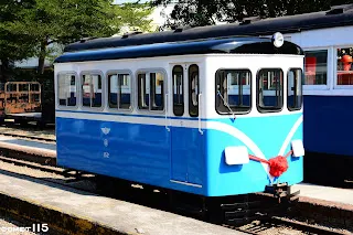 今日揭幕整修完成的152號巡道車