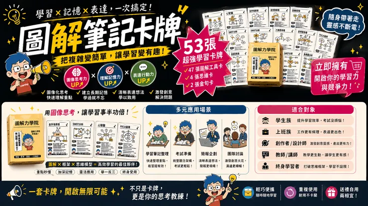 圖解筆記卡牌