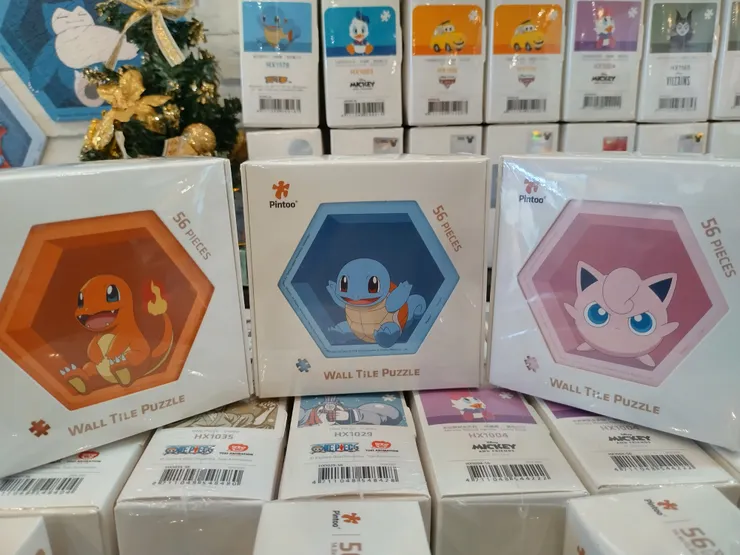 心動很久的六角壁磚拼圖