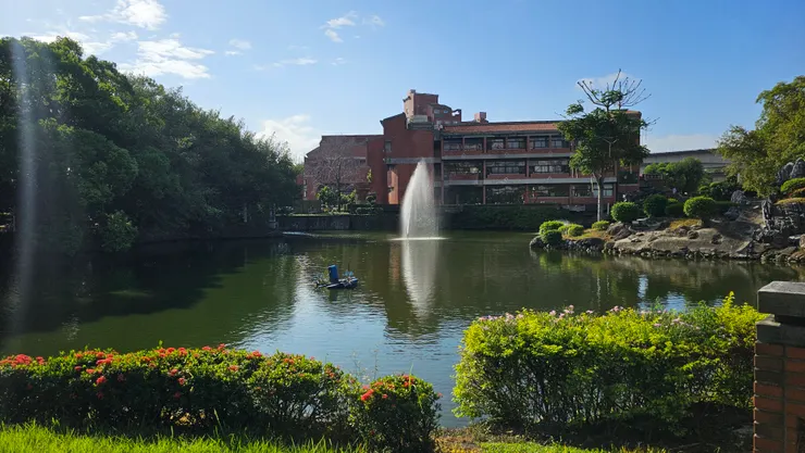 劍潭青年活動中心的美景!