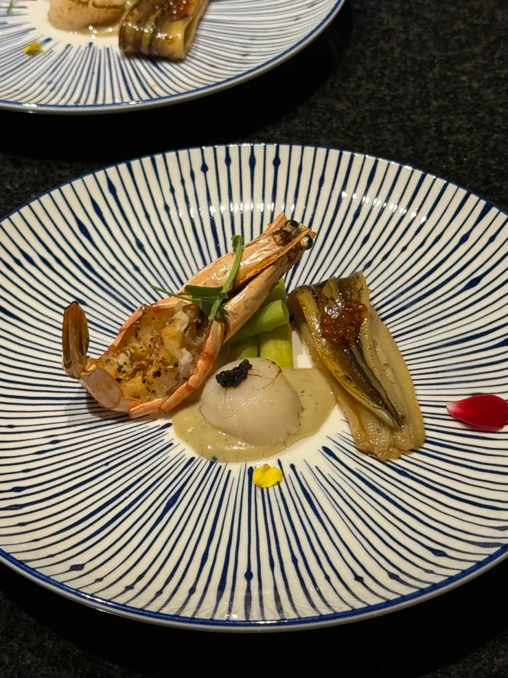 附餐:奶油馬告海鮮盤