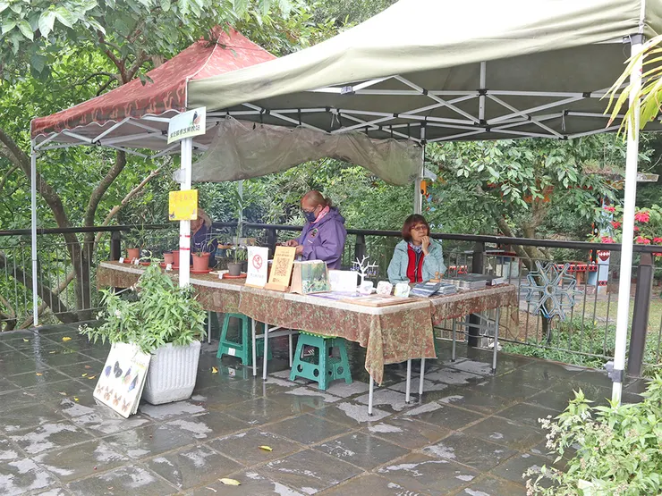 茂林雙年賞蝶季-生態解說站。