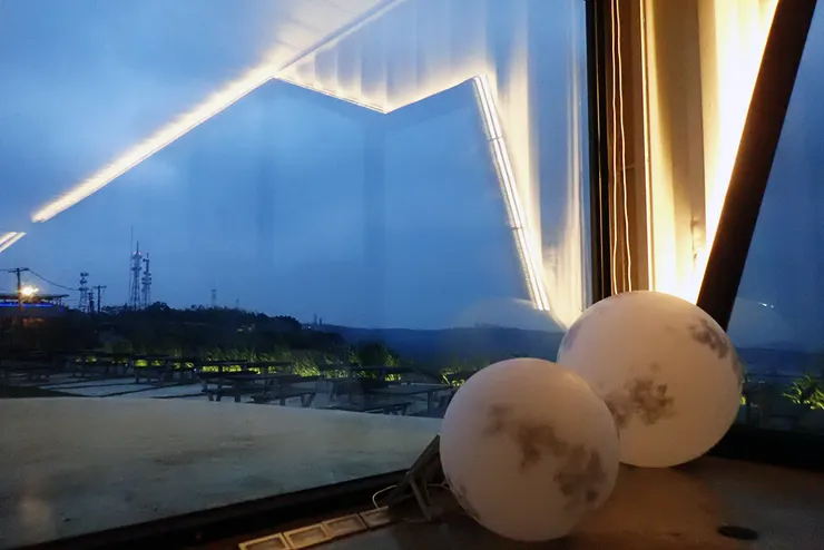 桃園龍潭景點推薦-見山景觀餐廳-龍潭秘境