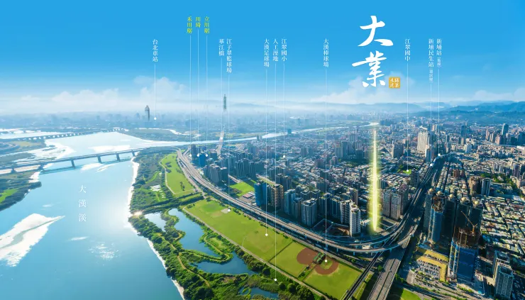 江翠水岸擁有完整綠帶,景觀休閒齊備,吸引雙北菁英移居。