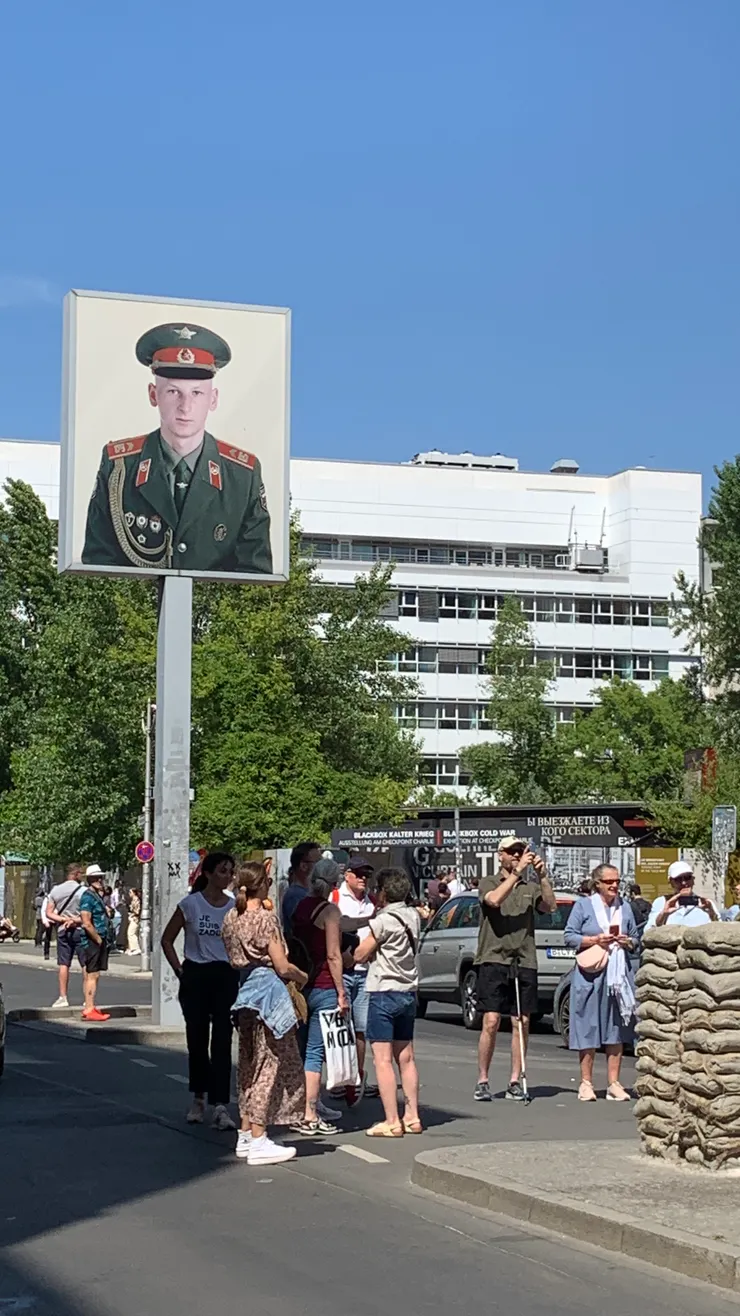 拍攝於柏林｜查理檢查哨