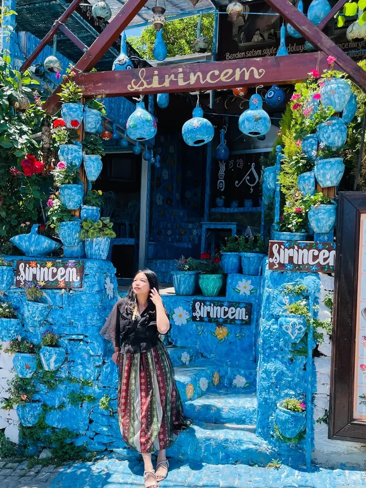 土耳其 席林傑 藍色裝潢