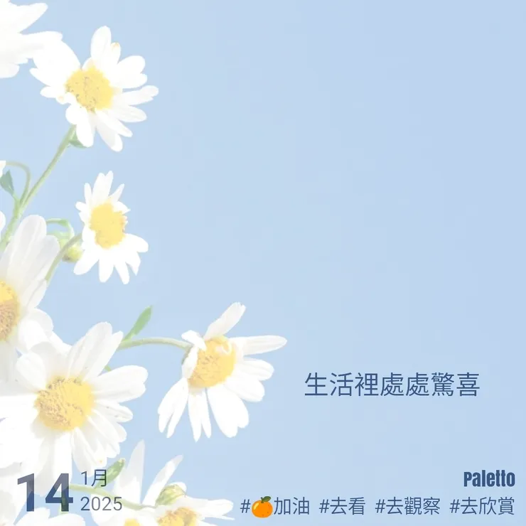 【桔言桔語•每天送給自己一句話】