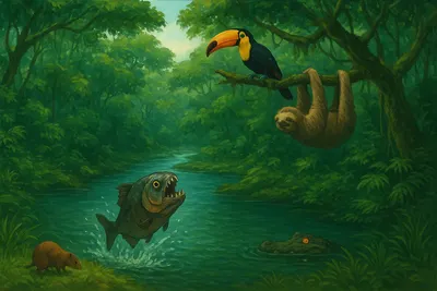 《職感心教練》EP.13 台灣大叔亞馬遜叢林探險（動物篇）