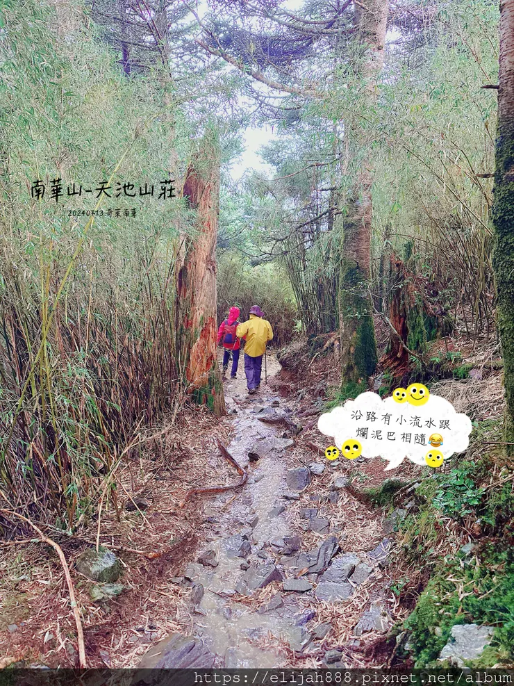 【奇萊南華2天1夜高繞版】能高越嶺道的能高瀑布(三疊瀑布)/