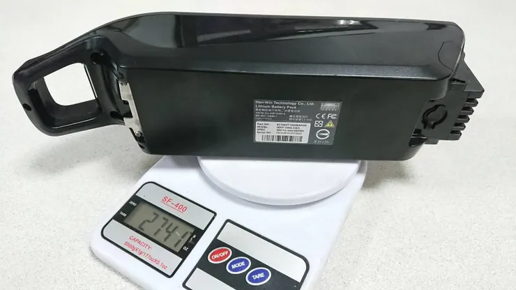36V-13.4Ah -482Wh