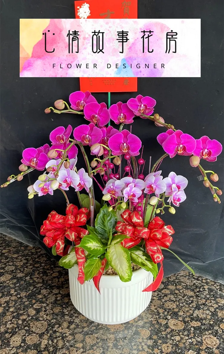  元宵節送花指南 | 台南最推薦花店「心情故事花房」 讓您的祝福更有溫度 