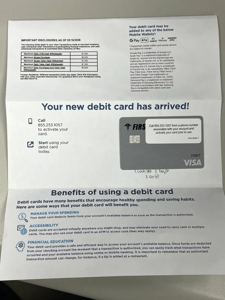 Firstrade Debit Card 續卡教學