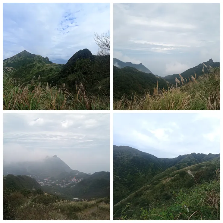 無耳茶壺山之山嵐，下午由海面帶上來之霧氣