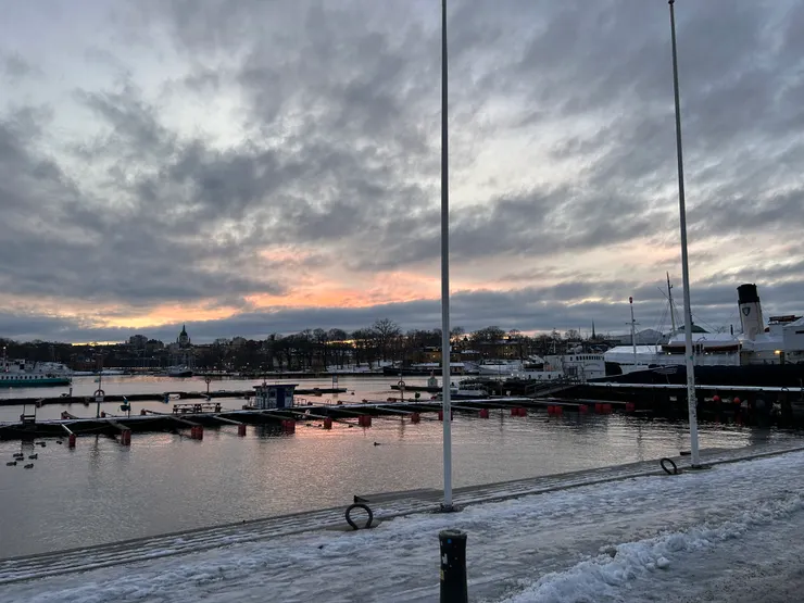 那天在動物園島看到的夕陽餘暉
