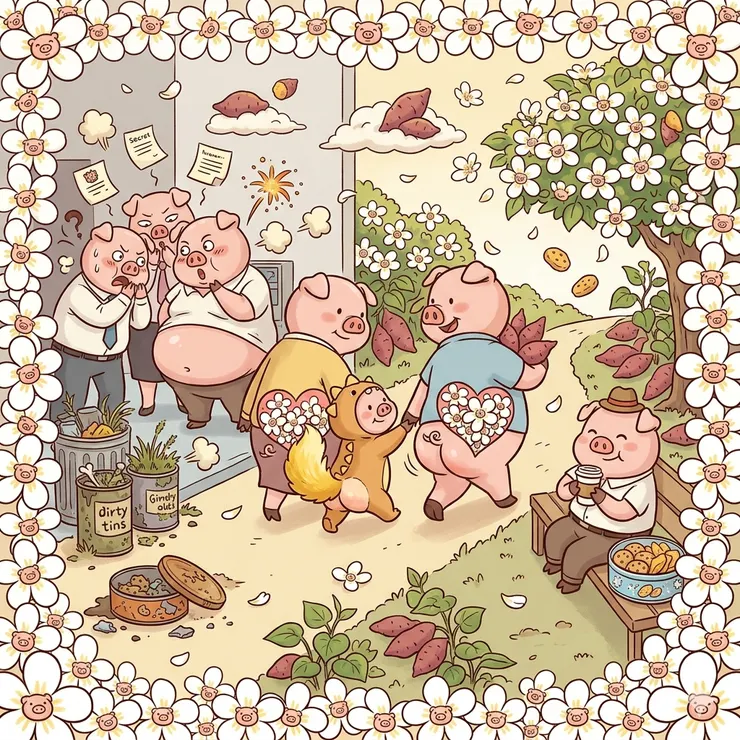 AI繪圖：八卦除臭劑