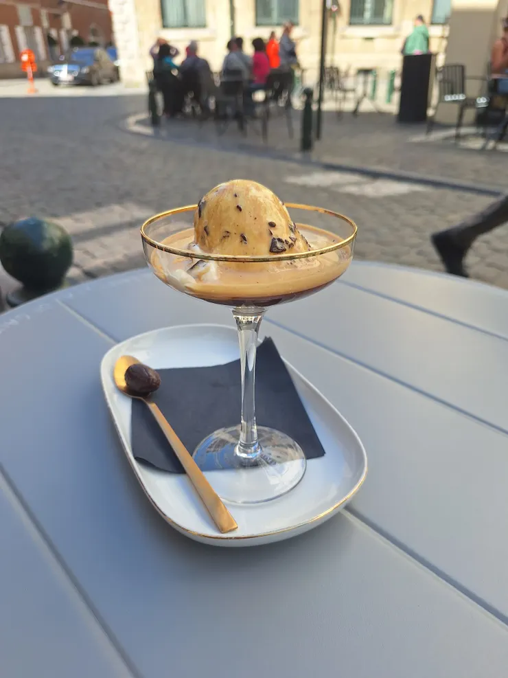 濃縮咖啡+一球冰淇淋