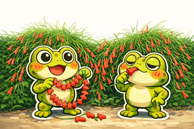 甜甜的花蜜真好吃