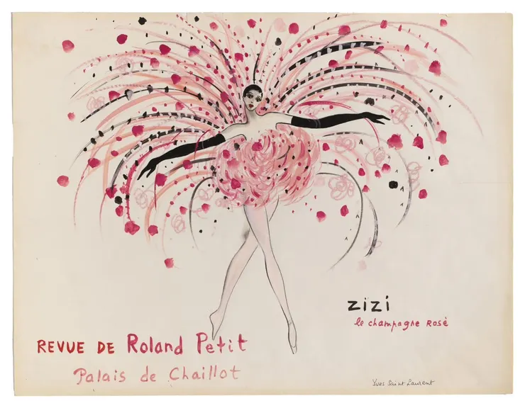 聖羅蘭先生的設計圖