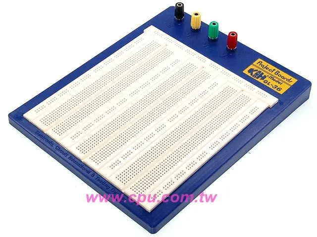 麵包板，摘自網路