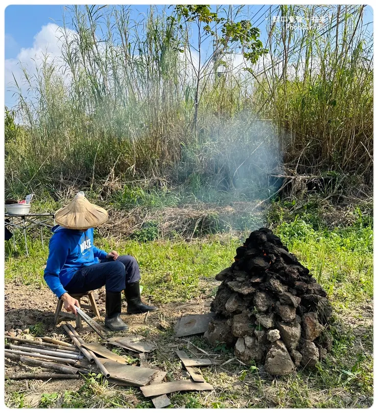 活動開始僅有這座先蓋好，因為這是土雞窯。