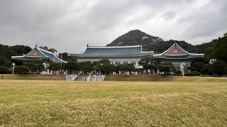 大庭園是迎接貴賓的地方