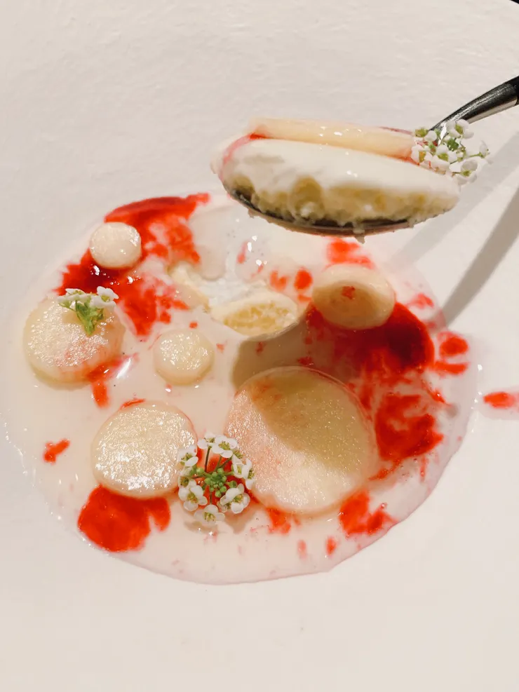 美得像藝術品，著迷看了久久才捨得吃下第一口