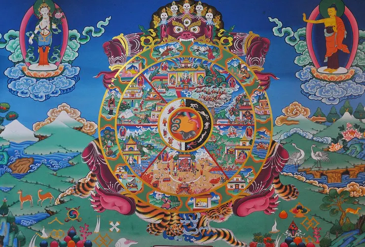 Wheel of Life by Luca Galuzzi, licensed under CC BY-SA 3.0