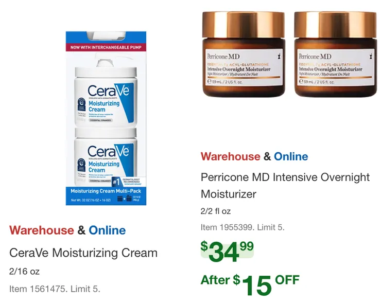 CeraVe保濕霜折扣後$23.99。