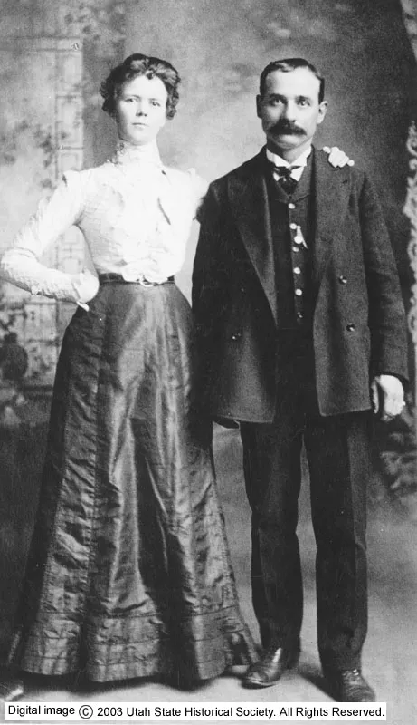 哈維與女友安妮的合照。(年份不明)