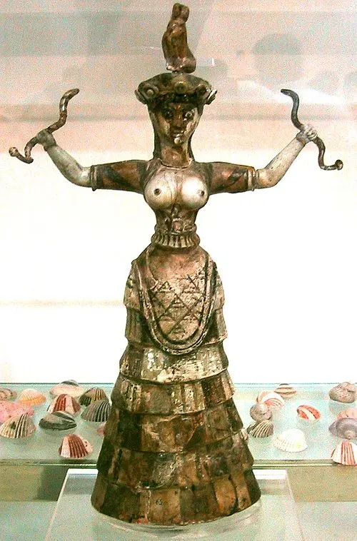 Dea dei serpenti（蛇之女神）