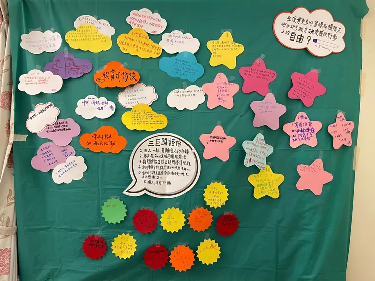 透過團隊活化結構中的15%解決方案、三巨頭諮詢跟欣賞是訪談，活化書屋二級主管們的討論，在花心思照顧書屋孩子的同時，也學習欣賞彼此，珍惜夥伴。