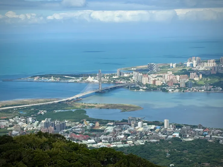 天氣晴朗時的硬漢嶺無敵景觀