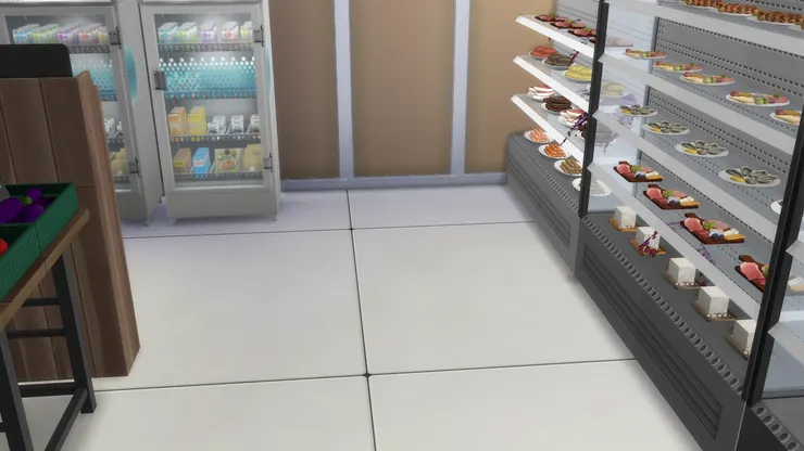 這款地磚很容易打理，髒了拖一下就行。