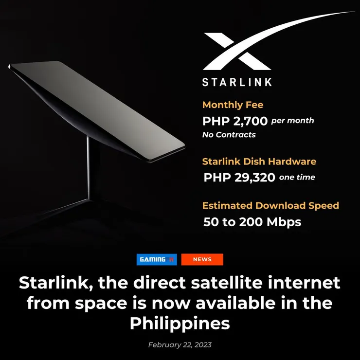 Star link定價看起來不低，但請注意和家庭WIFI不同，可以允許數十人一起上網