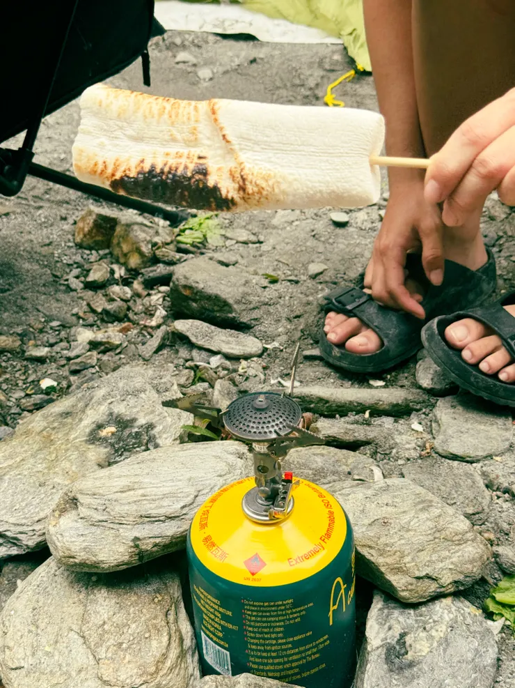 韓國超長棉花糖~結論是:太大隻吃不完~🤣